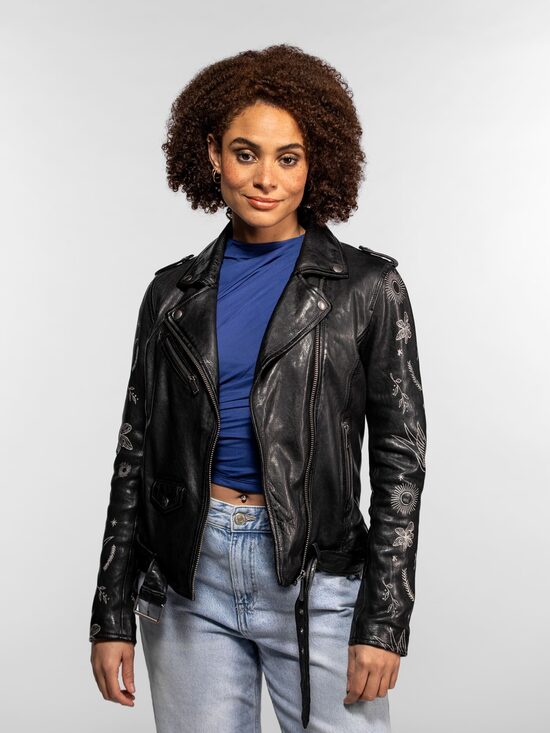 Biker Nora estampada