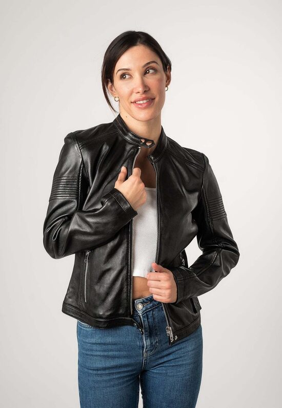 Cazadora Silver Nappa