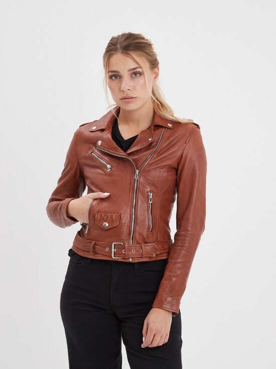 Biker Pauline Cognac
