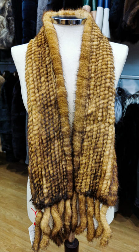 Bufanda Visón Tricotado