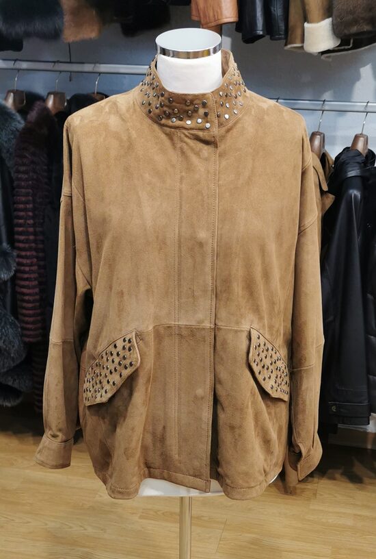 Chaqueta Ante Tachuelas