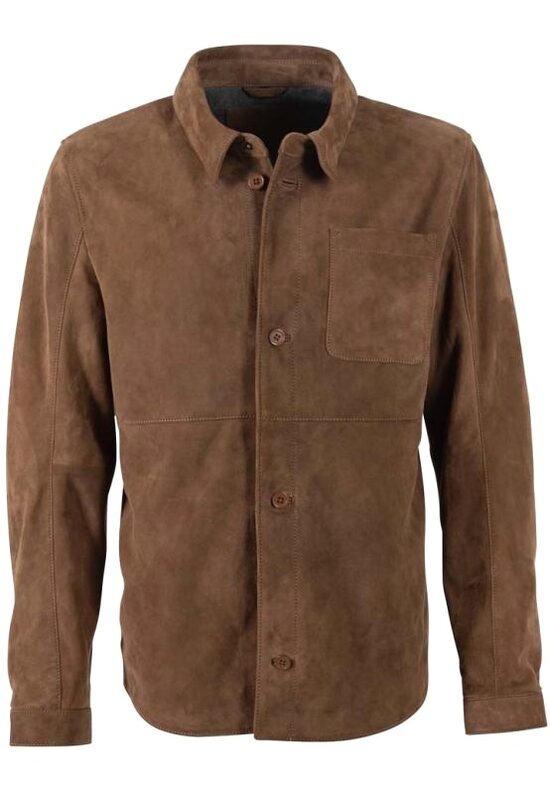 Chaqueta Ante Brown