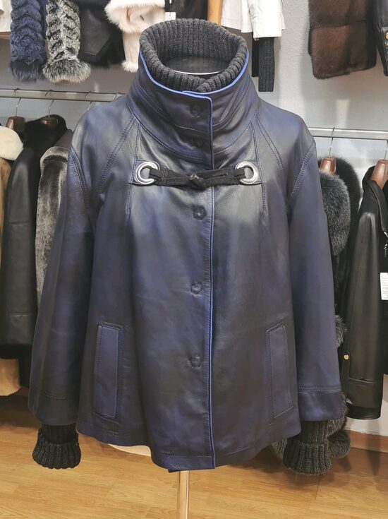 Chaqueta combinada evasé