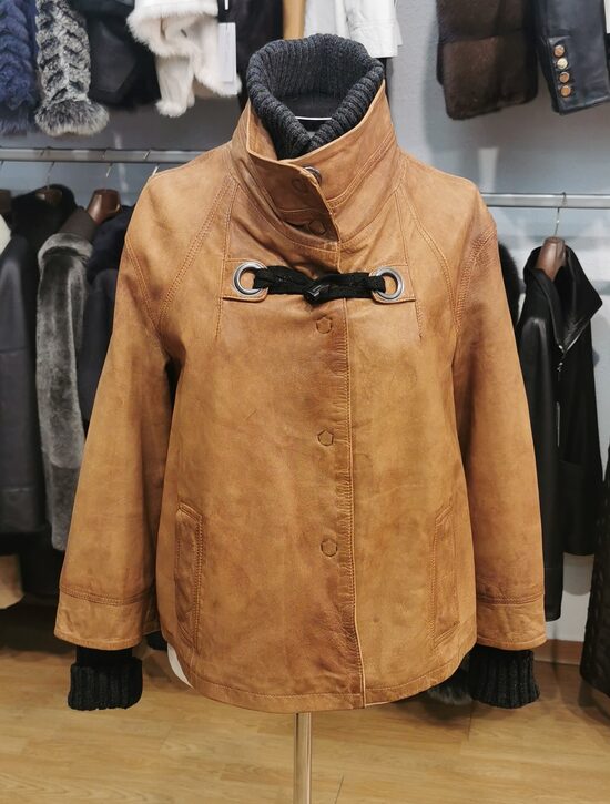 Chaqueta combinada evasé