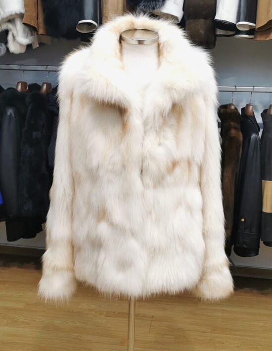 Chaqueta White/Golden Fox