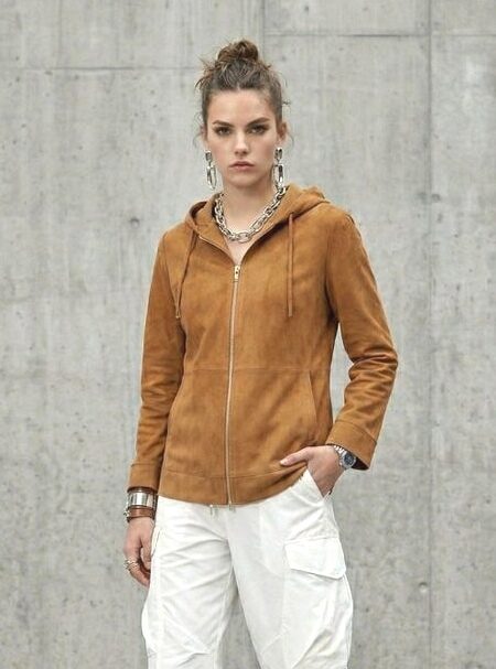 Chaqueta Ante Reversible