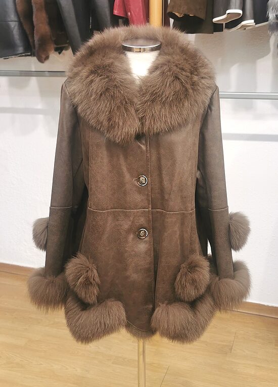 Chaqueta Capeada Doble Faz/Fox