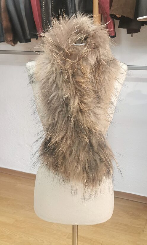 Bufanda Raccoon Natural