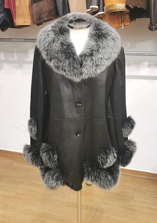 Chaqueta Capeada Doble Faz/Fox