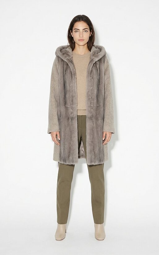 Abrigo Visón/Cashmere