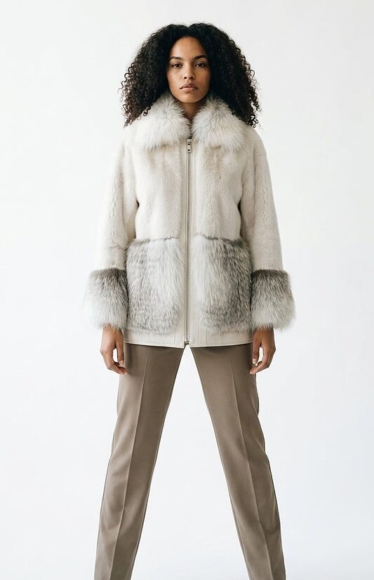 Chaqueta Visón/Fox Allegra