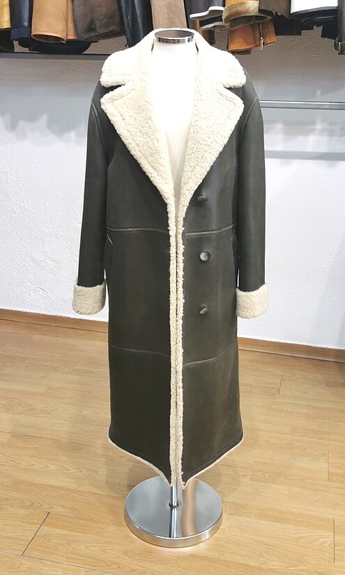 Abrigo Piel Vuelta Rustic