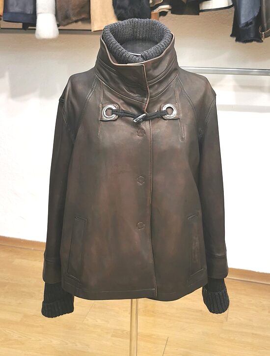 Chaqueta combinada evasé