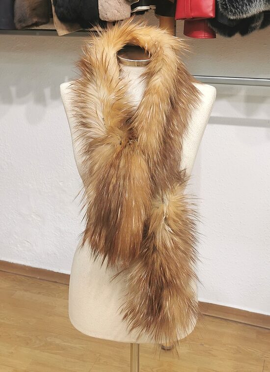 Maxi-Bufanda Fox Crystal