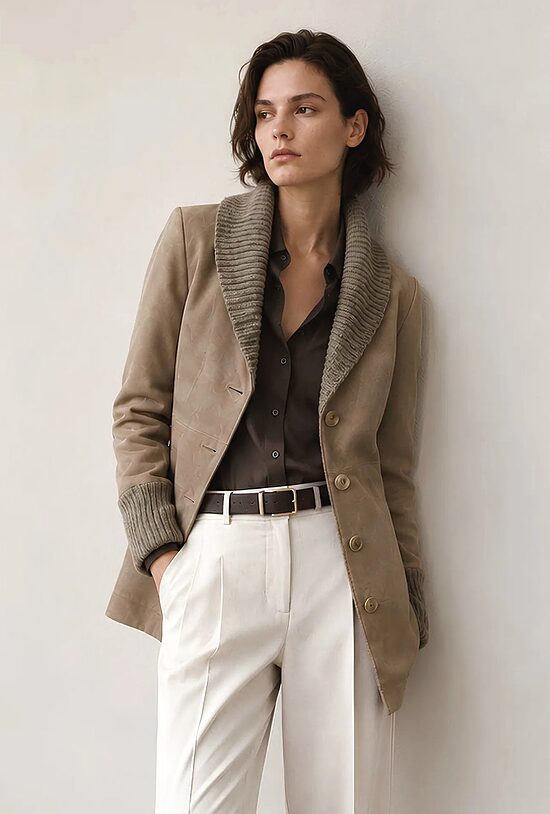 Chaqueta Ante/Wool 