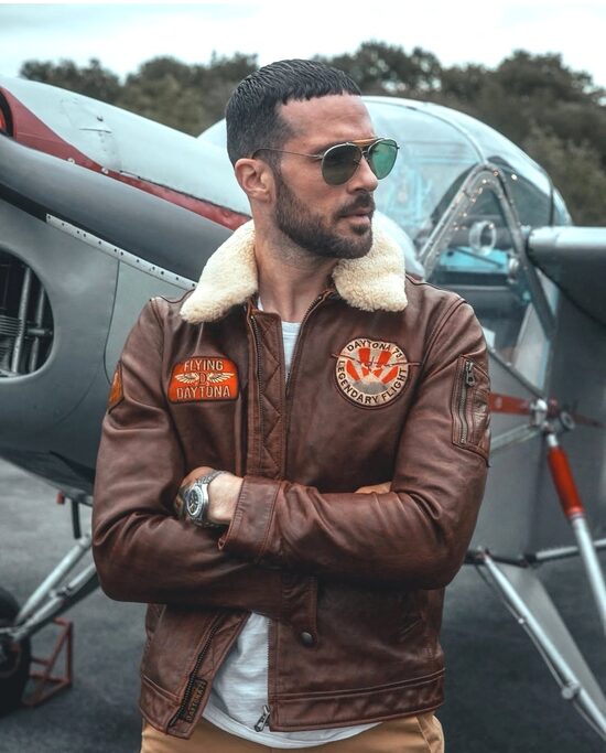 Cazadora Air Pilot con cuello extraíble