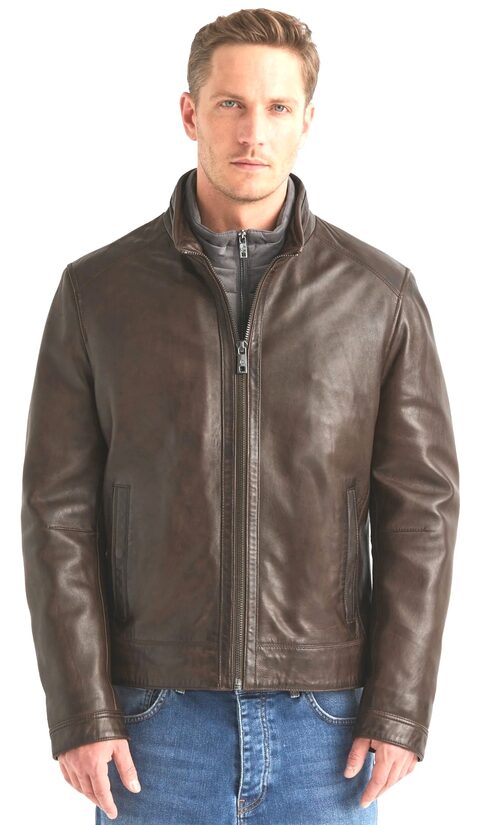 Chaqueta con sobreforro extraíble