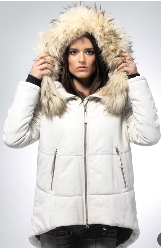 Trenka Puffer Capucha