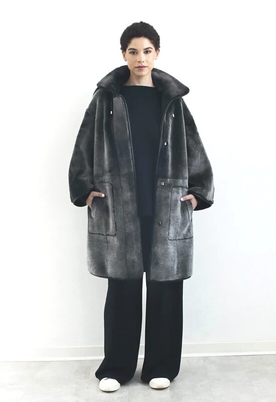 Abrigo Reversible con capucha